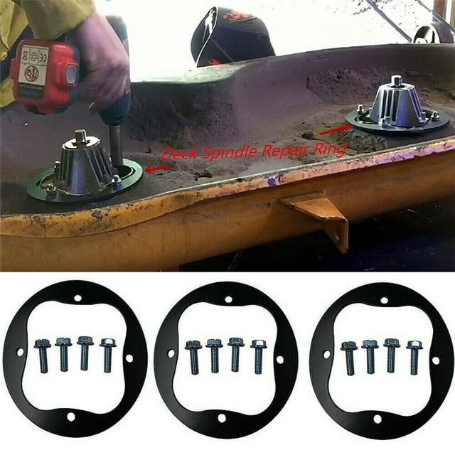 LisFaxbo 3Pcs Deck Spindle Reinforcement Repair Ring Fit Cub Cadet Troy ...