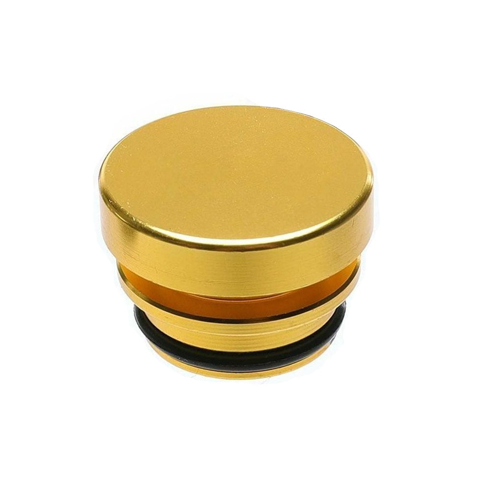 LisFaxbo Billet Aluminum Car Cigarette Lighter Gold Plug Cover For All  Vehicles 12 Volt Power Universal