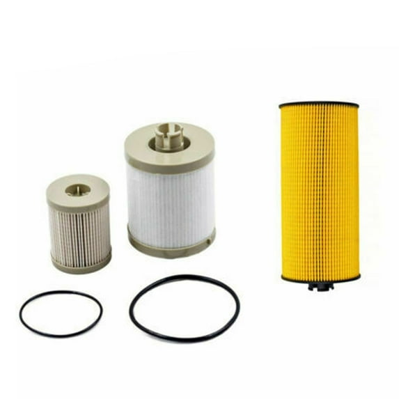 LisFaxbo FD4616 Fuel Filter And FL2016 Oil Filter For 2003-2007 F250 F350 F450 F550 Super Duty 6.0L 2003-2005 Excursion 6.0L