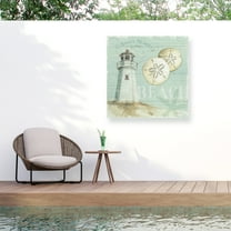 Lisa Audit 'Beach House I' Outdoor Canvas