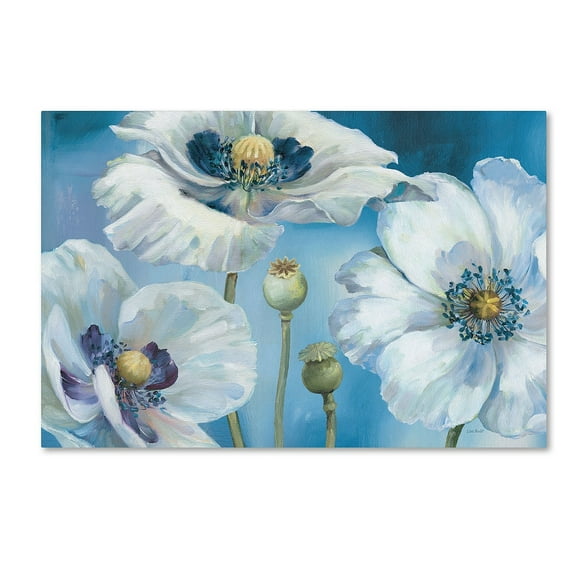Lisa Audit 'Blue Dance I' Canvas Art