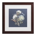 thumbnail image 1 of Lisa Audit 'Bohemian Blue 06 on blue' Matted Framed Art, 1 of 1