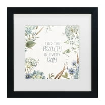 Lisa Audit 'Bohemian Blue 11' Matted Framed Art