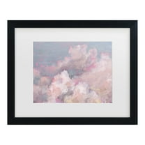 Lisa Audit 'Daydream Pink 01' Matted Framed Art