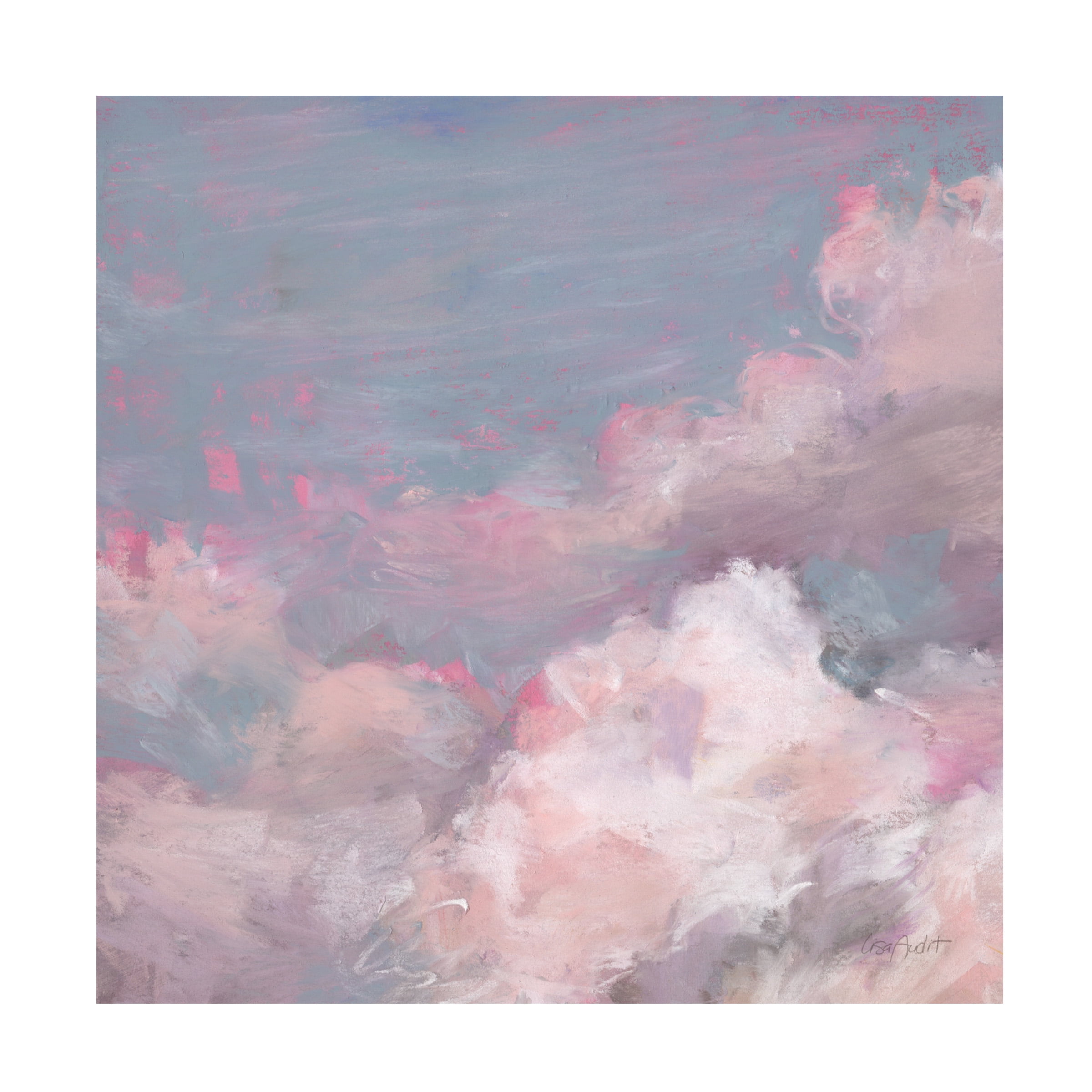 Lisa Audit 'Daydream Pink 03' Canvas Art