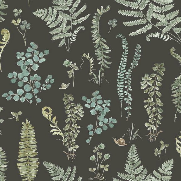 Lisa Audit Fern Study Peel & Stick Wallpaper