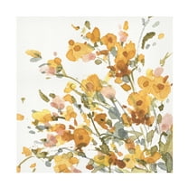 Lisa Audit 'Happy Yellow 09' Canvas Art