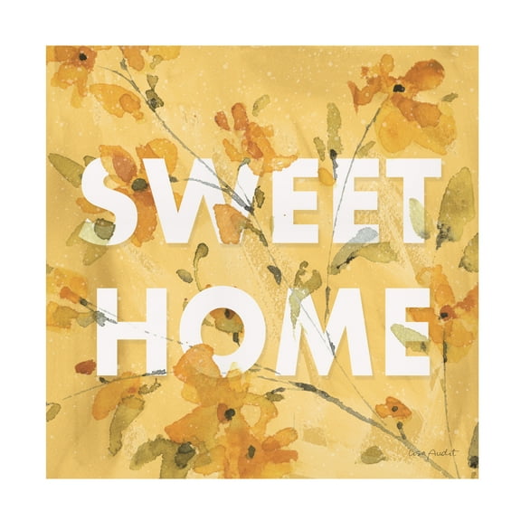 Lisa Audit 'Happy Yellow 16A' Canvas Art