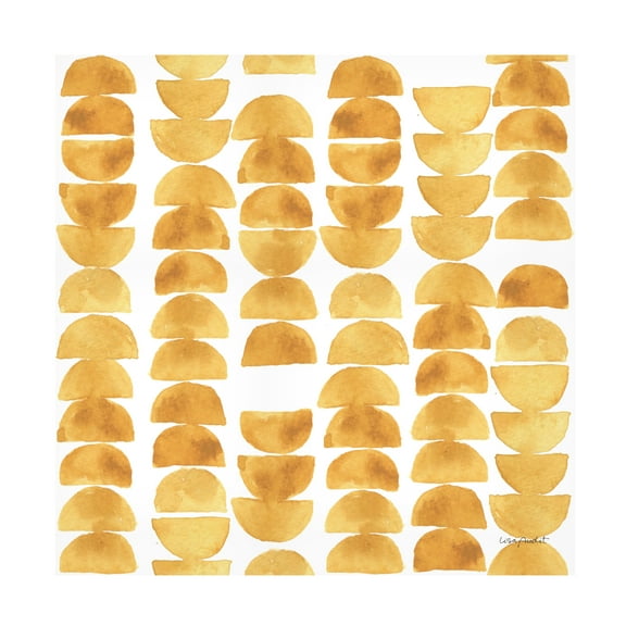 Lisa Audit 'Happy Yellow 29 yellow' Canvas Art