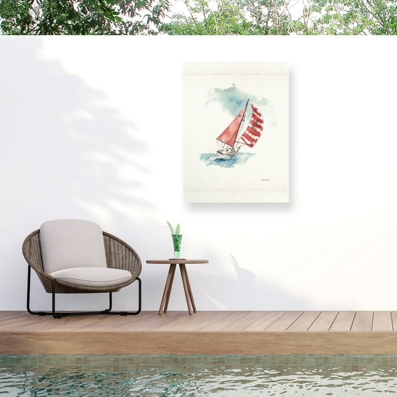 Lisa Audit 'In the Moment II' Outdoor Canvas 32x32