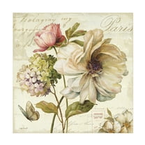Trademark Fine Art Lisa Audit Marche de Fleurs II Canvas Wall Art - 14x14