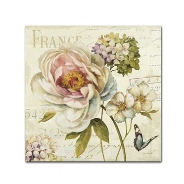 Lisa Audit 'Marche de Fleurs III' Canvas Art