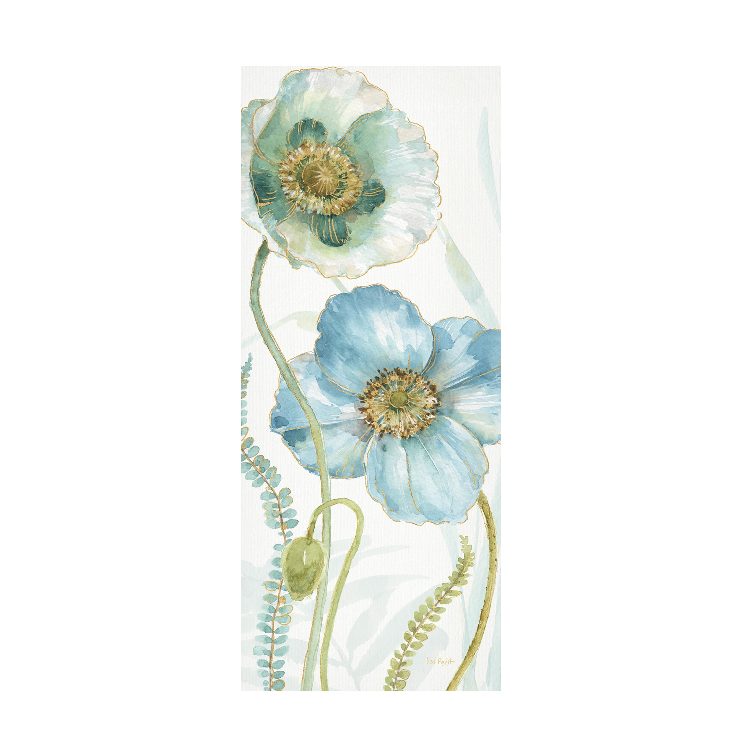 Trademark Fine Art Lisa Audit My Greenhouse Flowers IX Canvas Wall Art - 8x19