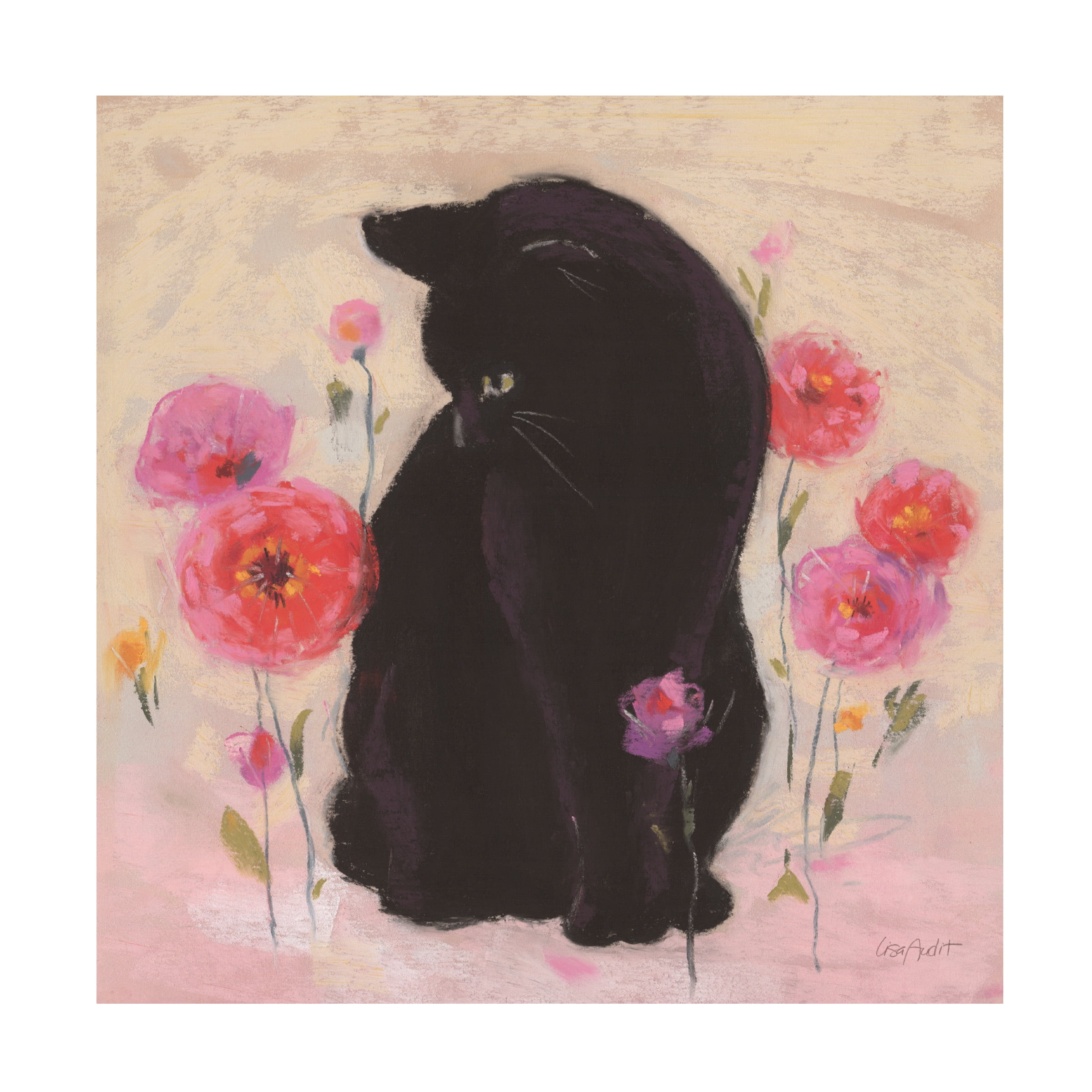 Lisa Audit 'Nina the Cat 01' Canvas Art