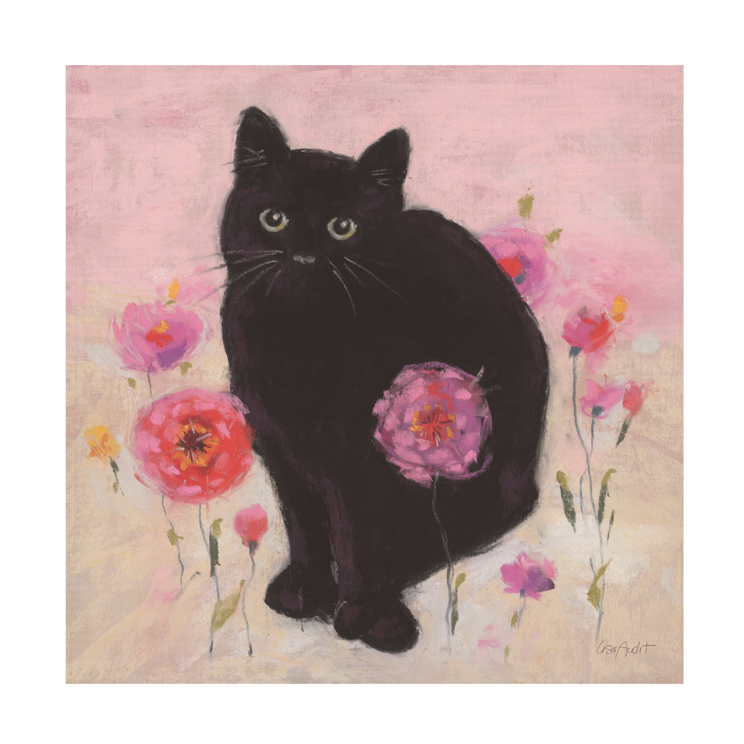 Lisa Audit 'Nina the Cat 02' Canvas Art
