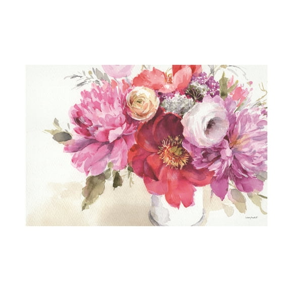 Lisa Audit 'Obviously Pink 01A' Canvas Art