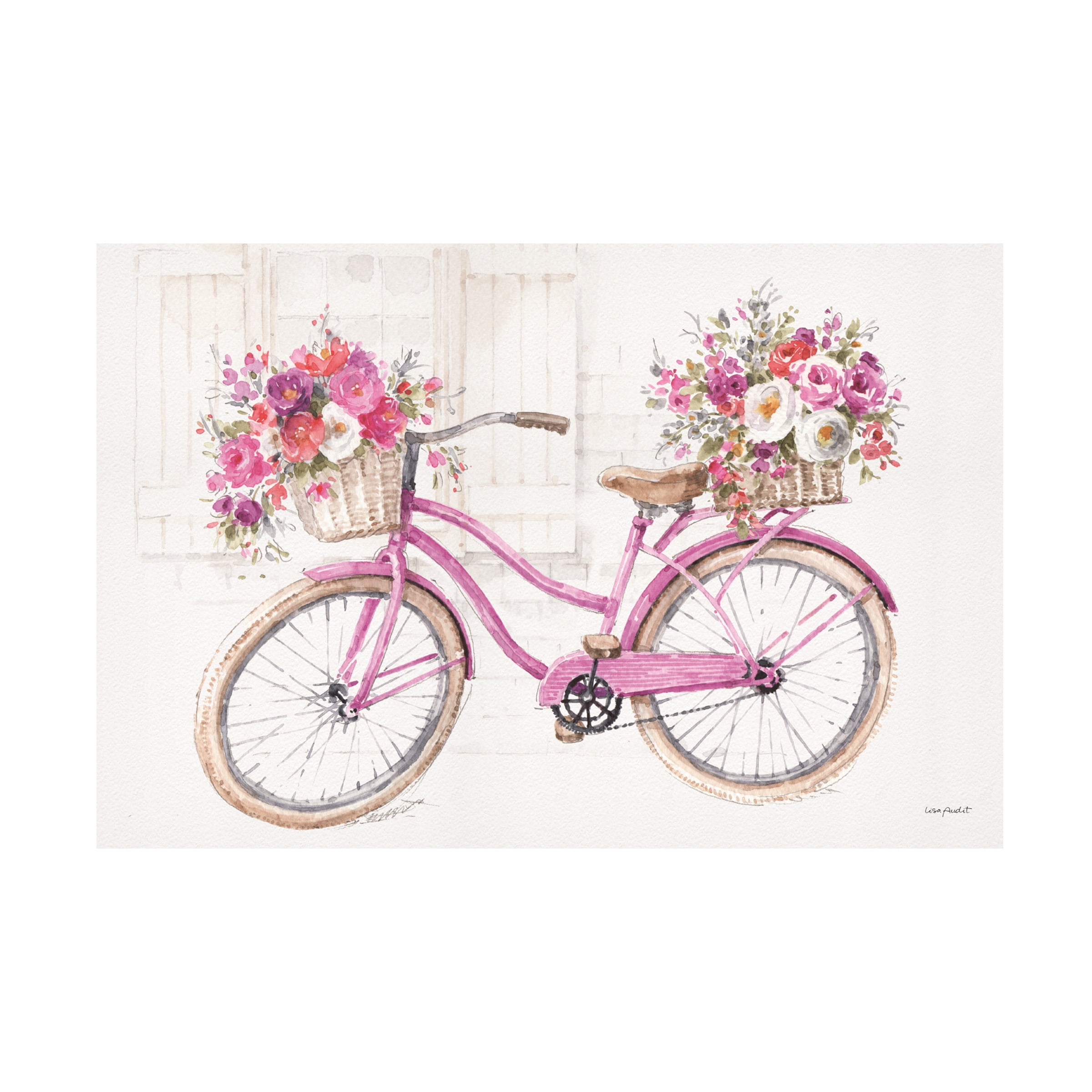Lisa Audit 'Obviously Pink 12' Canvas Art
