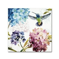 Lisa Audit 'Spring Nectar Square III' Canvas Art