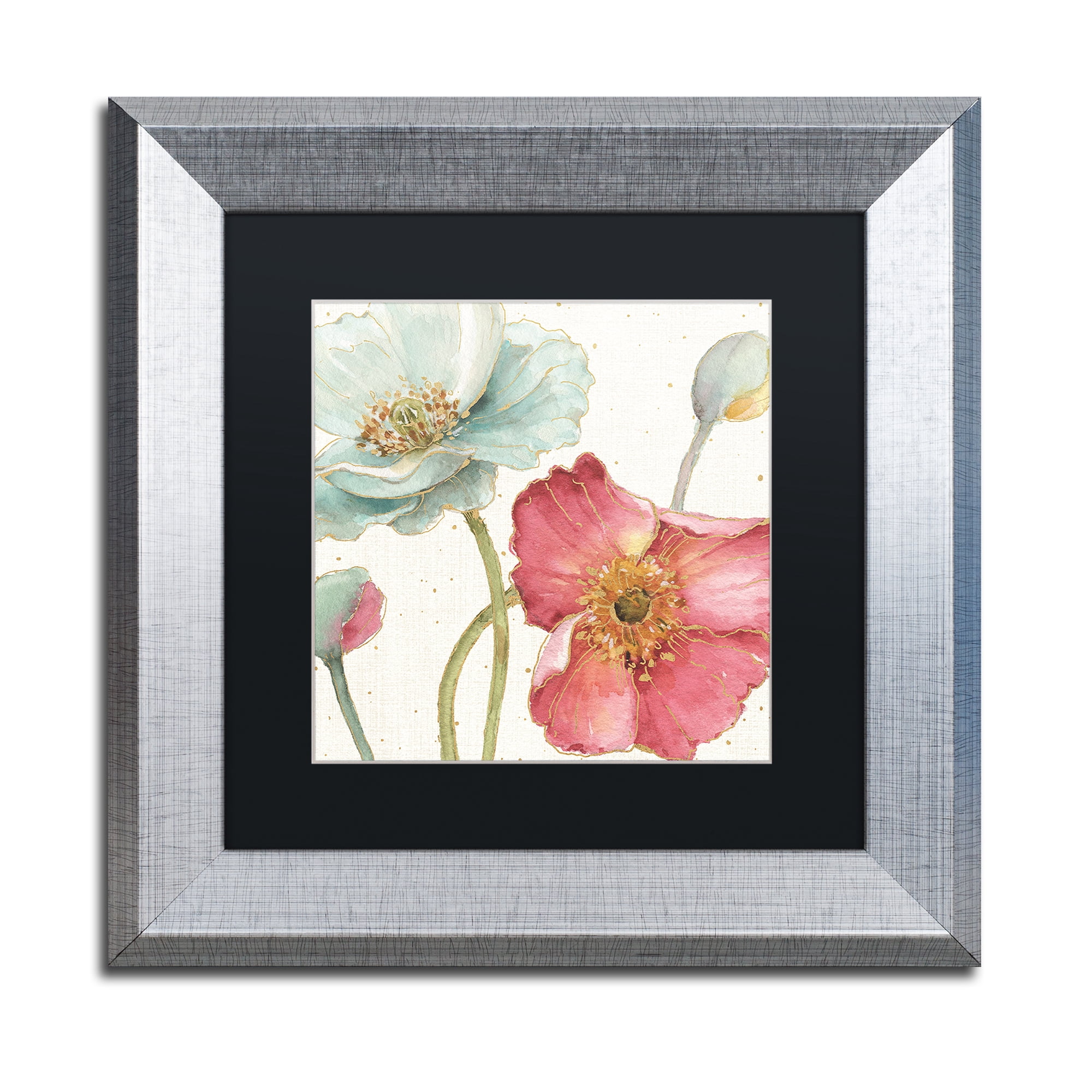 Lisa Audit 'Spring Softies II' Matted Framed Art