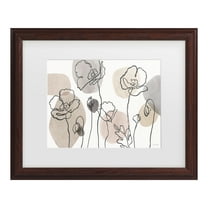 Lisa Audit 'Think Neutral 01' Matted Framed Art