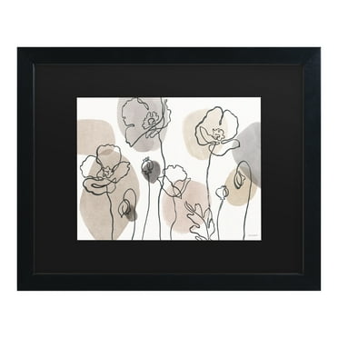 Lisa Audit 'Think Neutral 01' Matted Framed Art