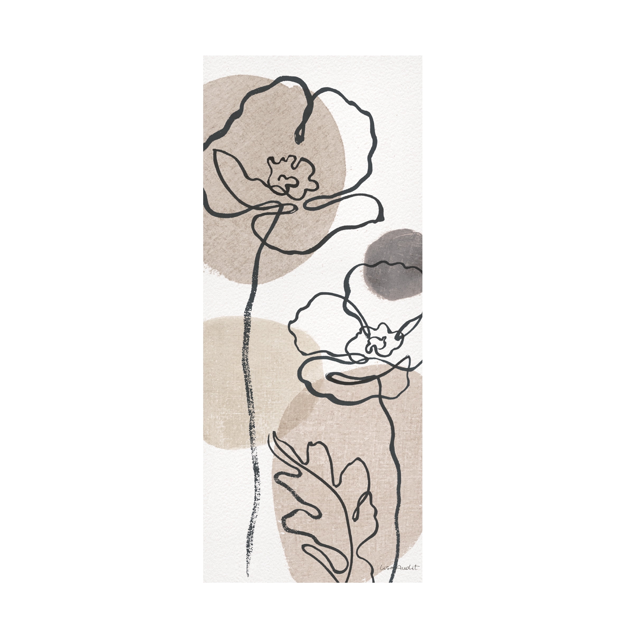 Lisa Audit 'Think Neutral 04' Canvas Art