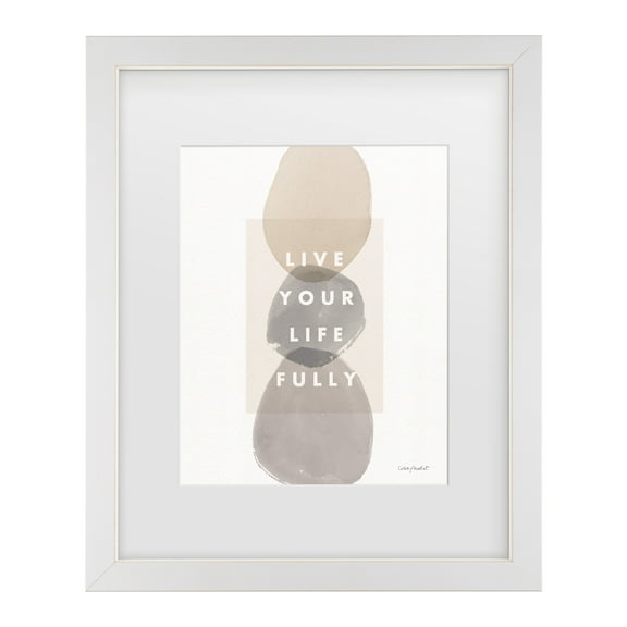 Lisa Audit 'Think Neutral 13' Matted Framed Art