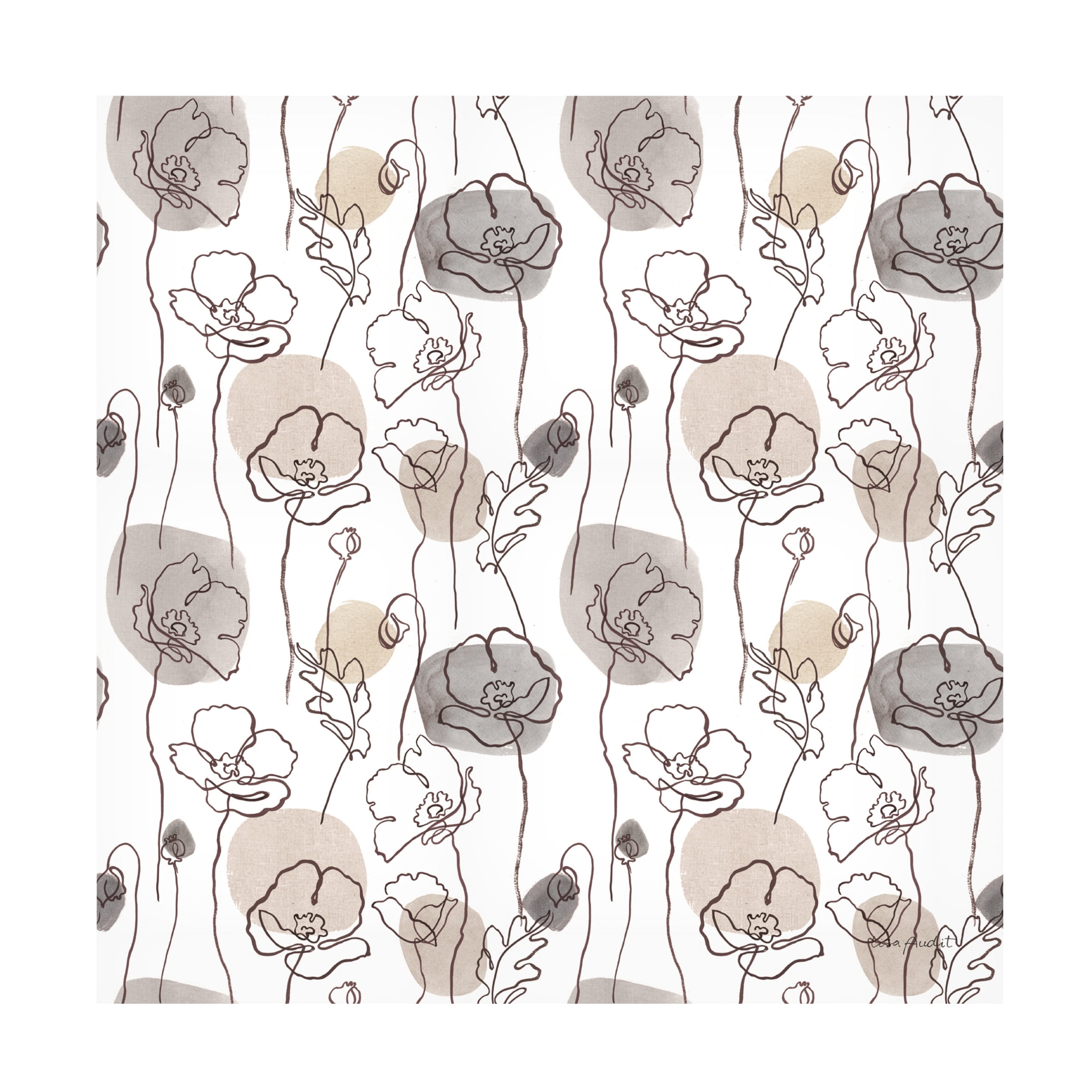 Lisa Audit 'Think Neutral 15' Canvas Art