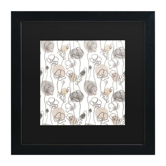 Lisa Audit 'Think Neutral 15' Matted Framed Art