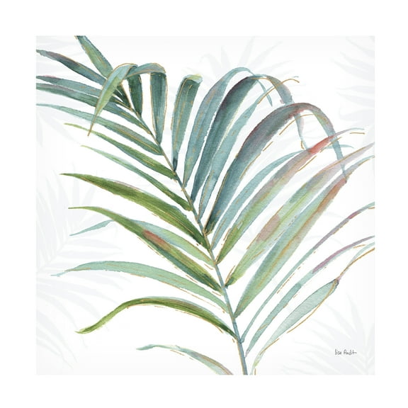 Trademark Fine Art Lisa Audit Tropical Blush V Canvas Wall Art - 24x24