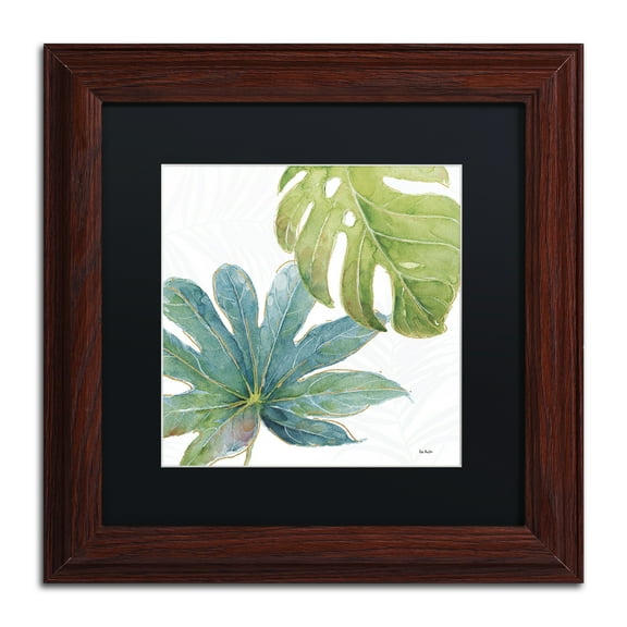 Lisa Audit 'Tropical Blush VII' Matted Framed Art
