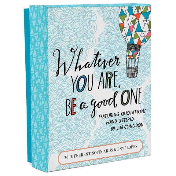 Lisa Congdon x Chronicle Books: Whatever You Are, Be a Good One Notes : 20 Different Notecards & Envelopes (Cards)