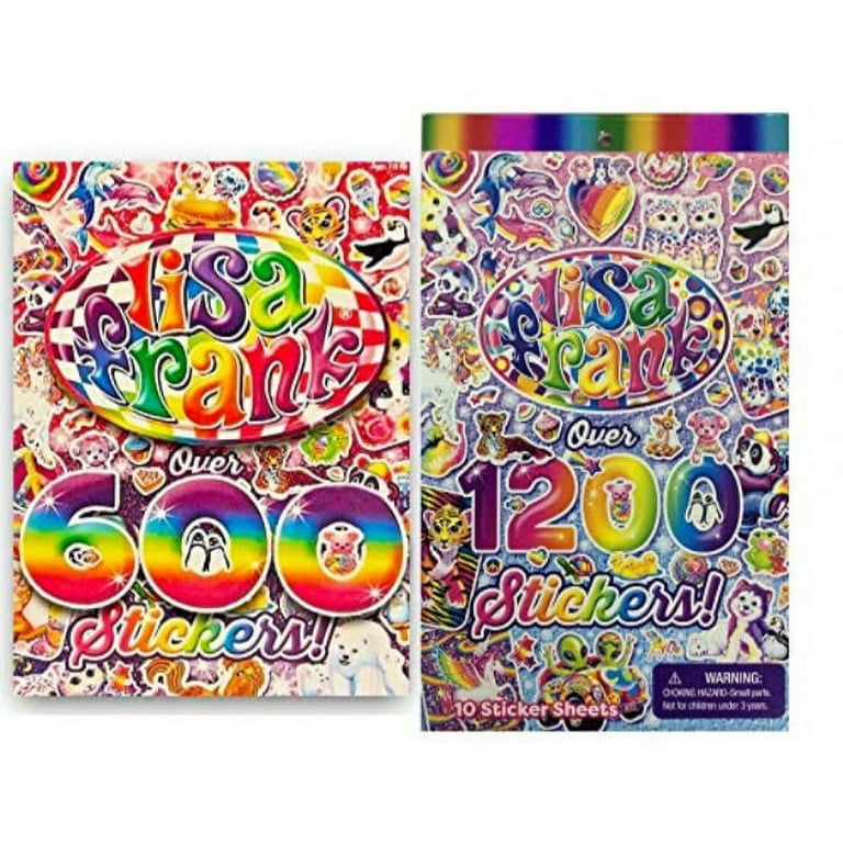 Lisa Frank Sticker Book 600 Stickers