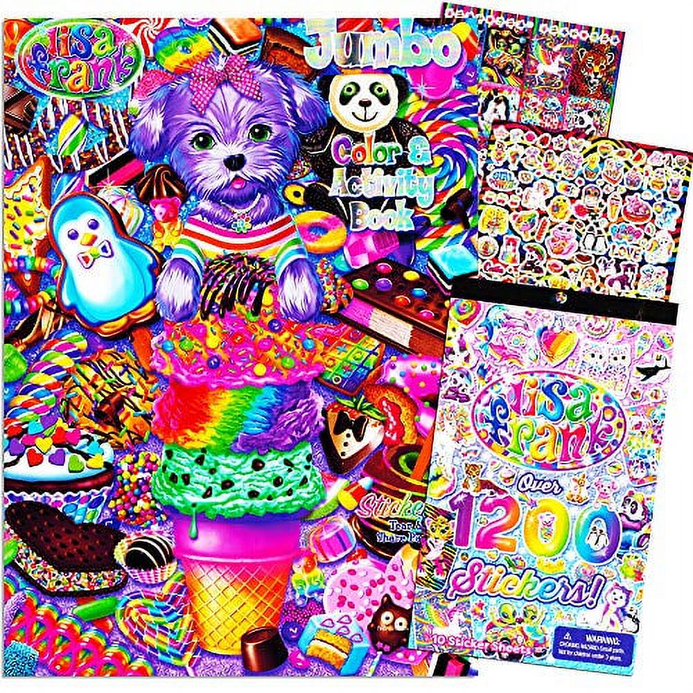 Lisa Frank Coloring Pages - Lisa Frank Coloring And Activity Book With Over 1200 Lisa Frank Stickers 20efb548 0c50 4acb B9df 6aeb42ee9737.f2e5e06f482036d84d38ac427665f420 