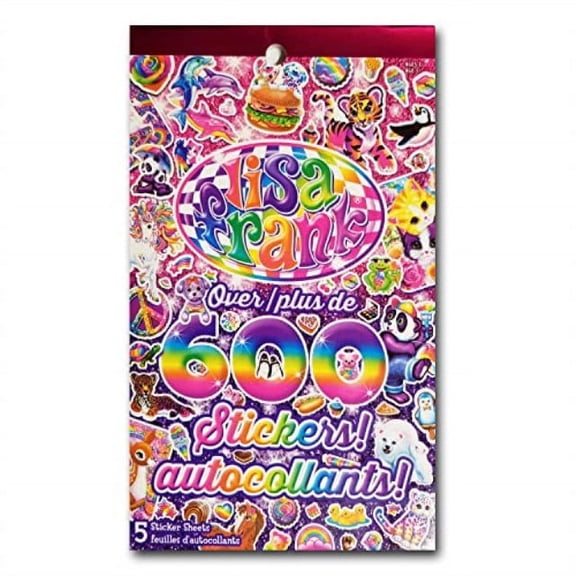 lisa frank over 600 stickers!