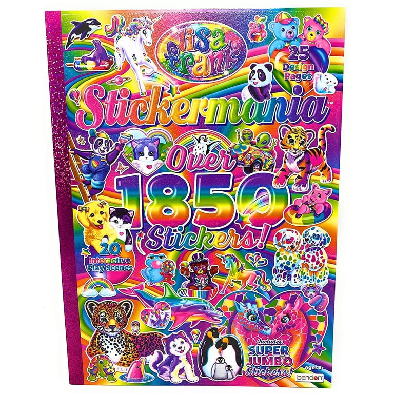 リザ・デラ・カーザ：EMI CD 4枚セットボックス Lisa Frank Stickermania Book with Over 1850 Stickers! 25 Pages