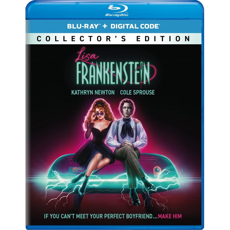 Lisa Frankenstein Blu-ray, Digital Copy, PG-13, Comedy Horror from