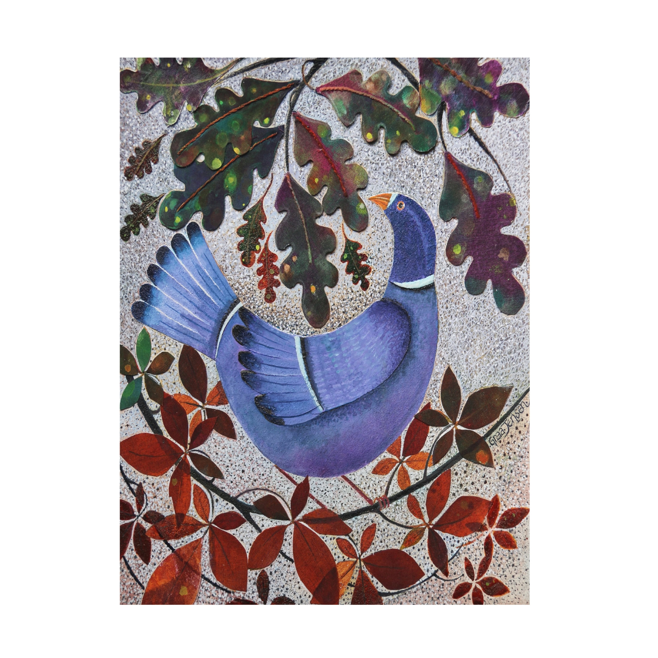 Lisa Graa Jensen 'Pidge, 2022' Canvas Art - 24 x 32 Inches