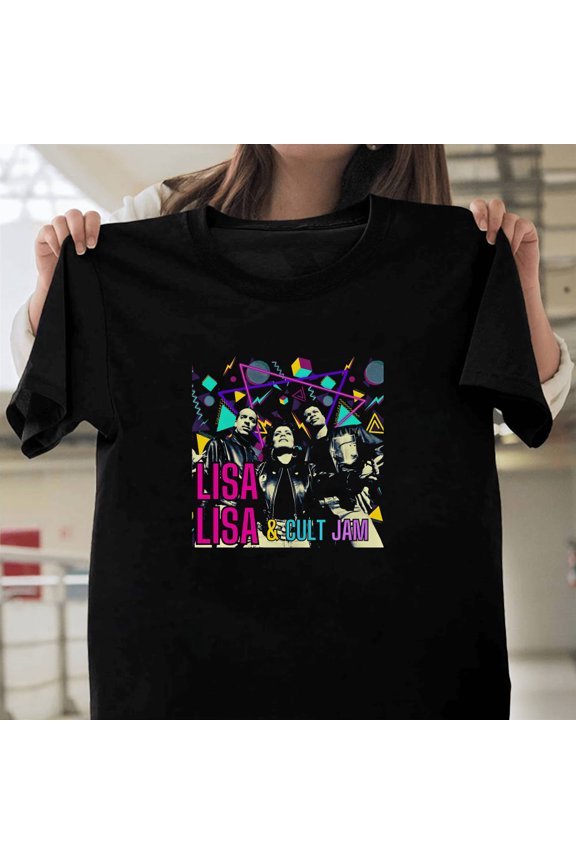 Lisa Lisa And Cult Jam Freestyle Pop Group 80s Music Legend Vintage Art T50341 Unisex Casual T-Shirt S-5XL