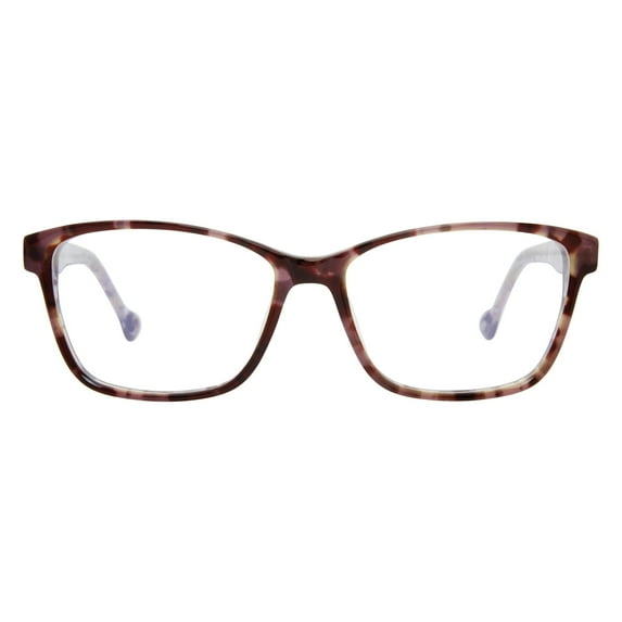 Lisa Loeb Eyeglasses Frames for Women, Spotlight 205, Grape Toffee, 55-15-140
