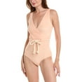 thumbnail image 1 of Lisa Marie Fernandez womens  Yasmin Drawstring One-Piece, 2 / S, Pink, 1 of 2