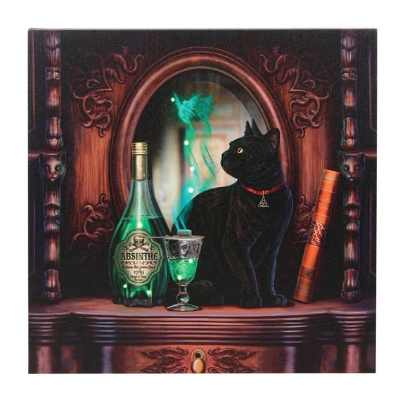 Lisa Parker Absinthe Canvas Framed Plaque