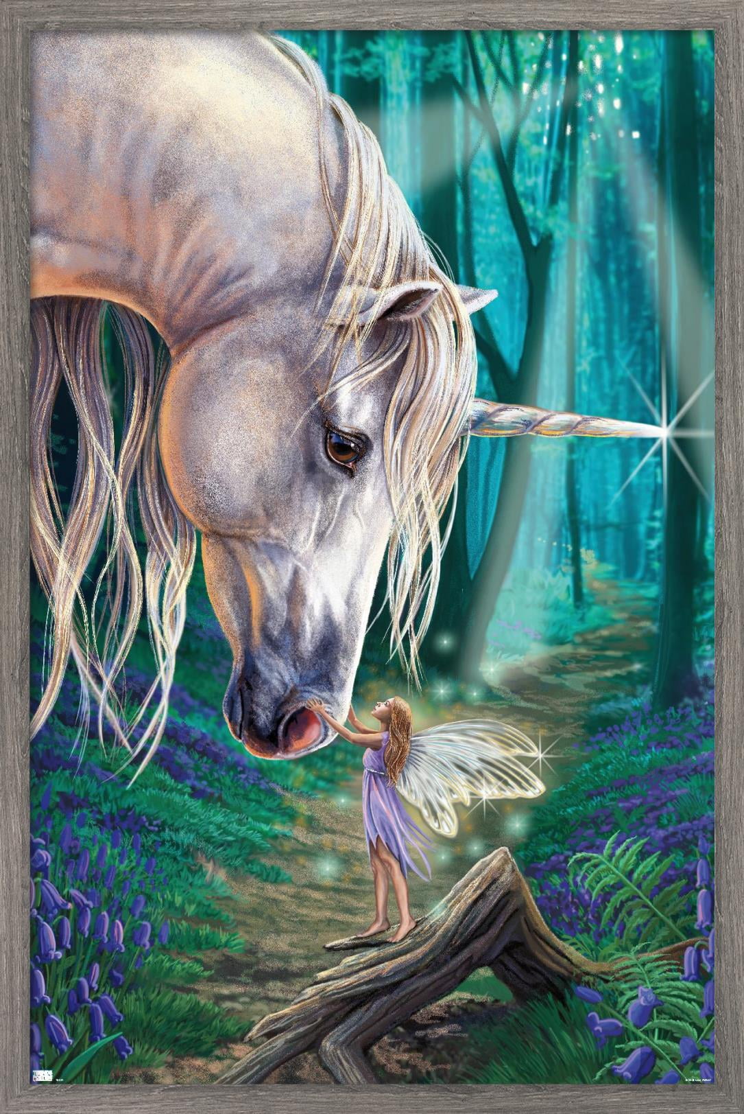 Lisa Parker - Fairy Whispers Wall Poster, 14.725" x 22.375", Framed