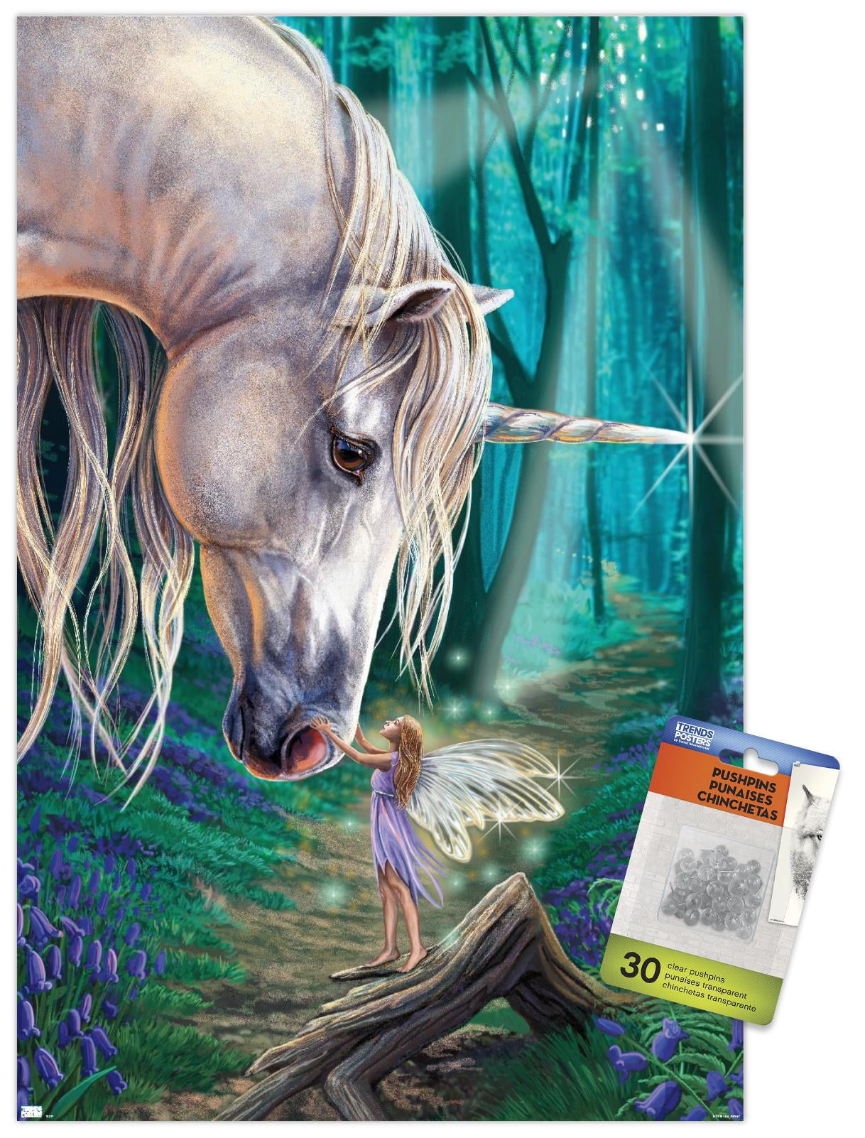 Lisa Parker - Fairy Whispers Wall Poster with Pushpins, 14.725" x 22.375"