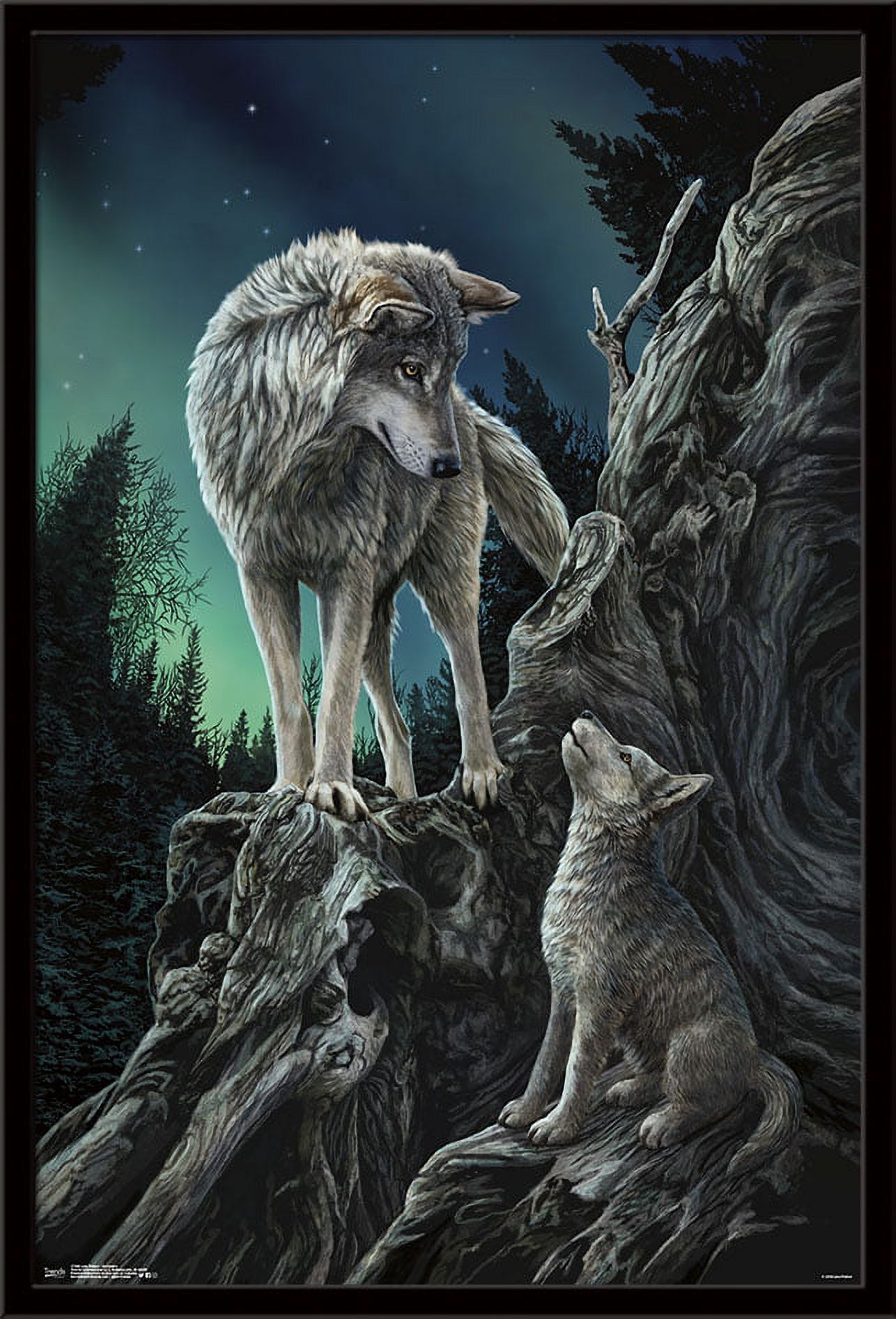 Lisa Parker - Guidance Wall Poster, 22.375" x 34", Framed