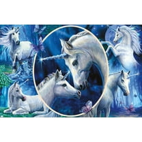 Lisa Parker - Majestic Unicorns Wall Poster, 22.375" x 34"