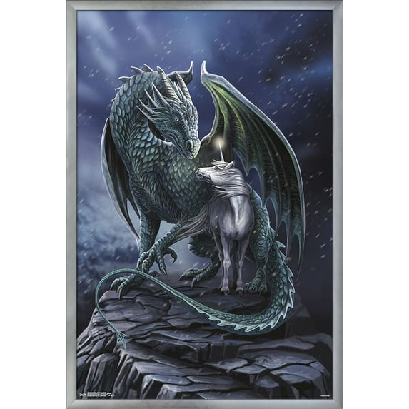 Lisa Parker - Protector Of Magic Wall Poster, 22.375" x 34", Framed