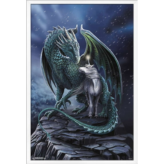 Lisa Parker - Protector Of Magic Wall Poster, 22.375" x 34", Framed