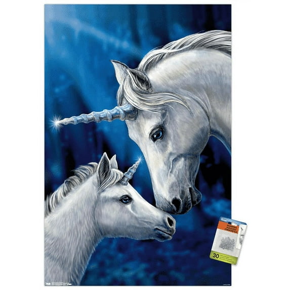 Lisa Parker - Sacred Love Wall Poster with Push Pins, 22.375" x 34"