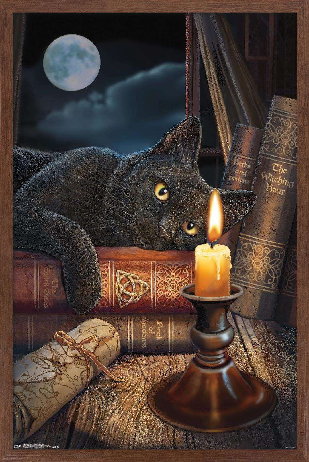 Lisa Parker - The Witching Hour Wall Poster, 14.725" x 22.375", Framed